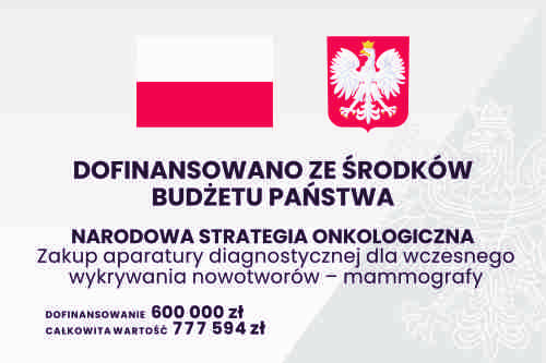 Dofinansowanie ze środków budżetu Państwa
