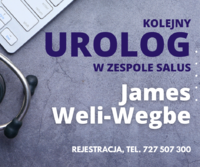 Nowy urolog w SALUS-ie - James Weli-Wegbe