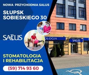 Grafika #0: Nowa przychodnia SALUS Sobieskiego 30 w Słupsku