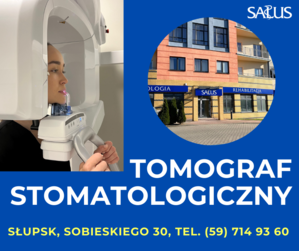 Grafika #1: Tomograf stomatologiczny w przychodni SALUS Sobieskiego 30